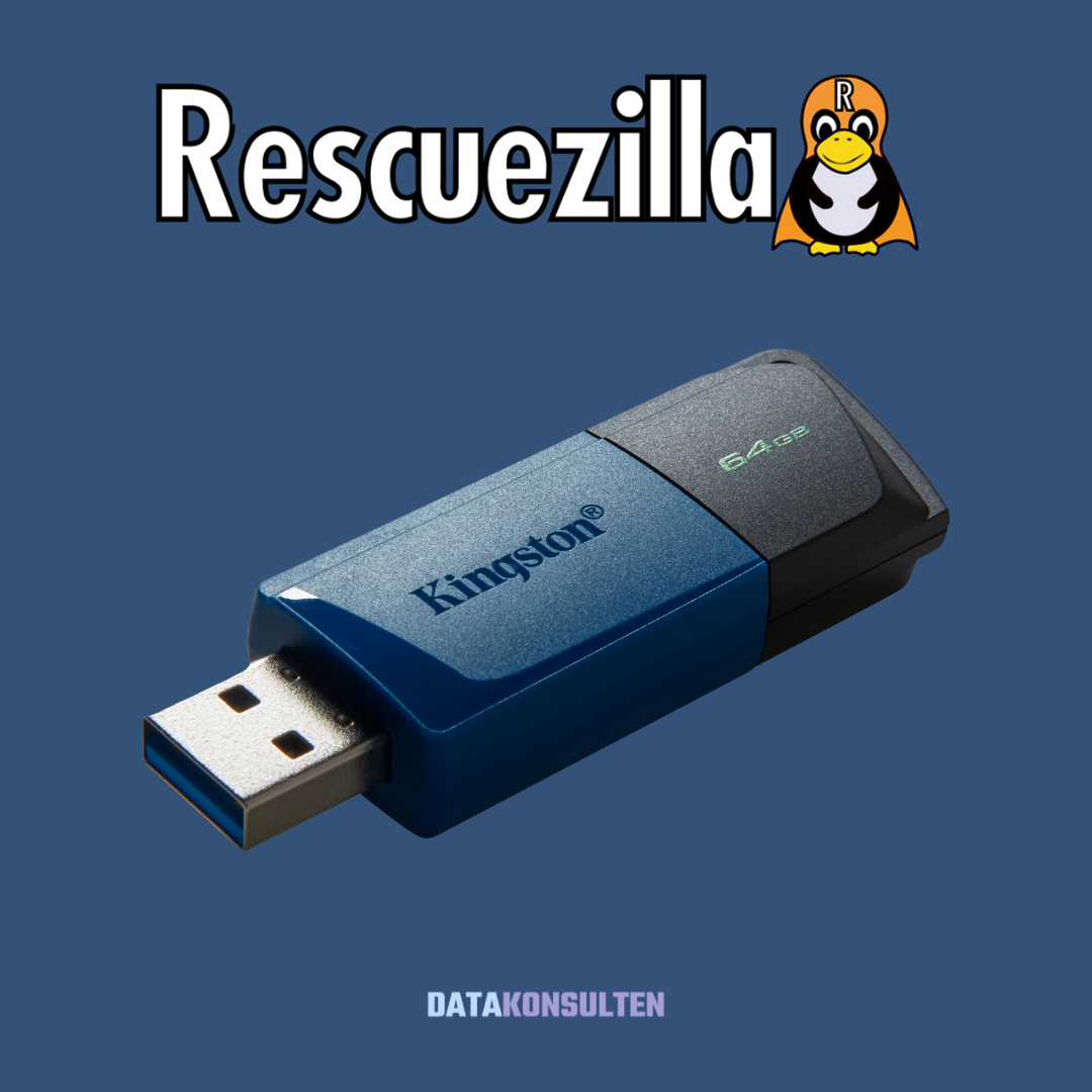 Rescuezilla Linux 64GB (Live USB)